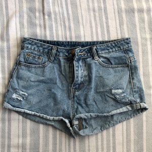 Jean shorts